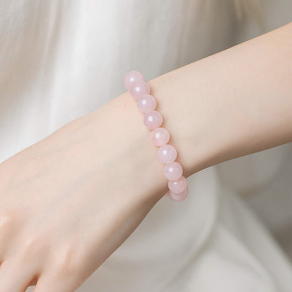 Lunara Bracelet - Charged Rose Quartz to Attract Love, Positive Energy & Soul-Aligned Relationships